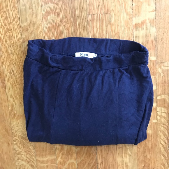 LIKE NEW // ANTHROPOLOGIE Noul Navy MIDI Skirt - Picture 5 of 5